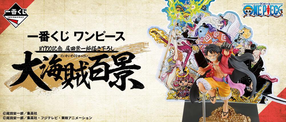 Ichiban Kuji One Piece WT100th Anniversary Eiichiro Oda Drawn Down Big Pirate Hundred Views