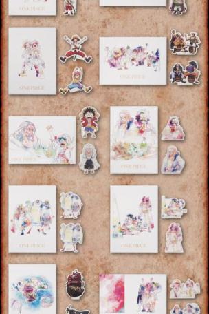 Clear File & Sticker Set