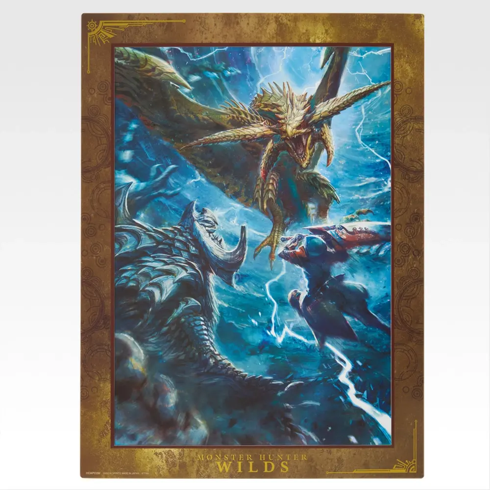 Lot B - Art poster encadré